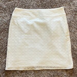 Darjoni Cream Skirt with Inlets Size 14